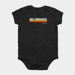 Retro San Francisco Baby Bodysuit